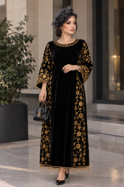 کفتان مجلسی مخمل سوزندوزی